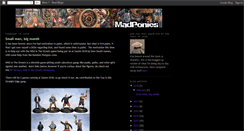 Desktop Screenshot of blog.madponies.net